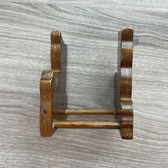 Vintage Owl Coaster Holder And Coaster Set Of 5 MCM - Picture 7 of 11